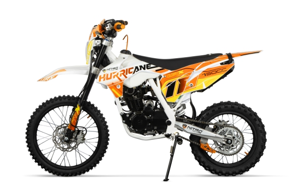 NITRO MOTORS 150cc Dirtbike Hurricane URX 19/16 5-Gang